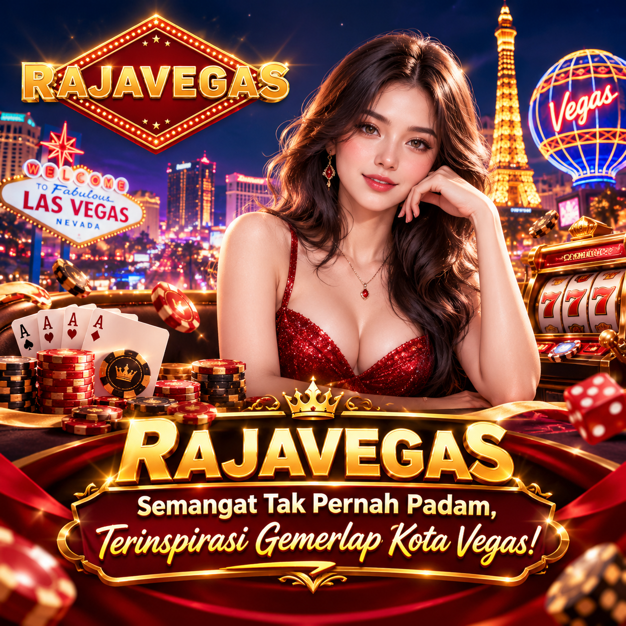 RAJAVEGAS : Semangat Tak Pernah Padam, Terinspirasi Gemerlap Kota Vegas!